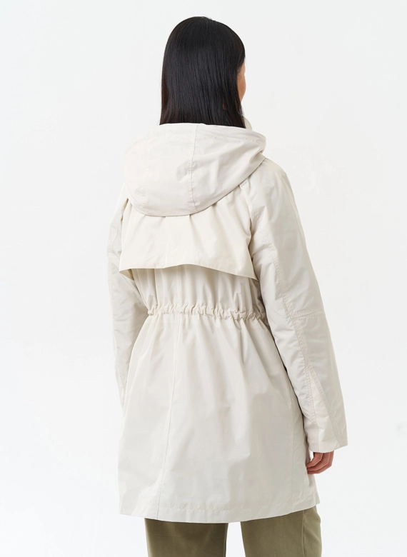 Плащ женский с капюшоном