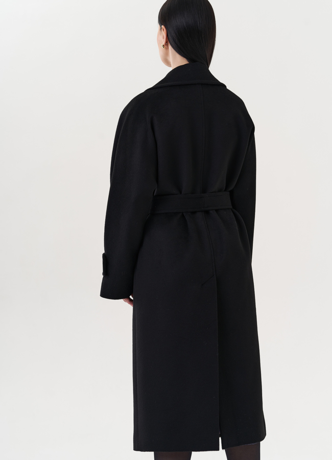 Пальто с английским воротником модель № 26722 универмаг малина