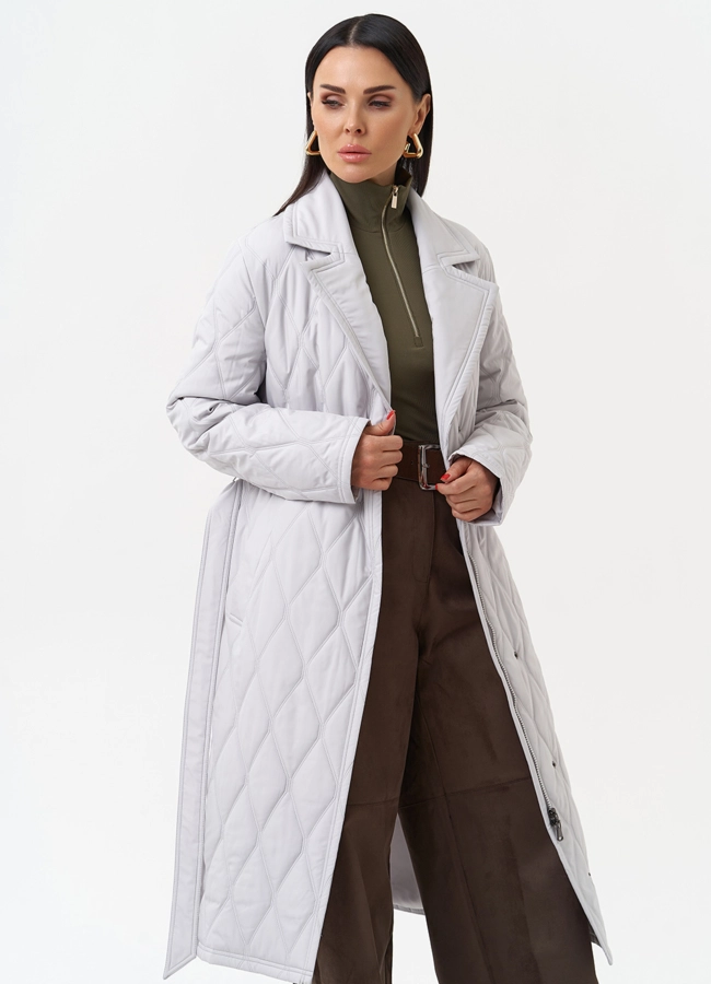 Женское утепленное пальто с английским воротником модель № 30026 универмаг малина